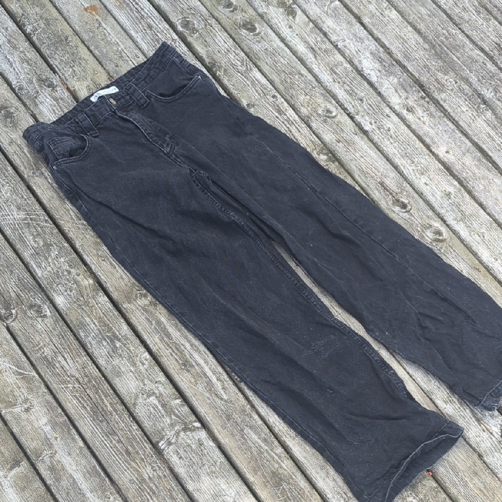 Women's Black Flare & Wide Leg Jeans